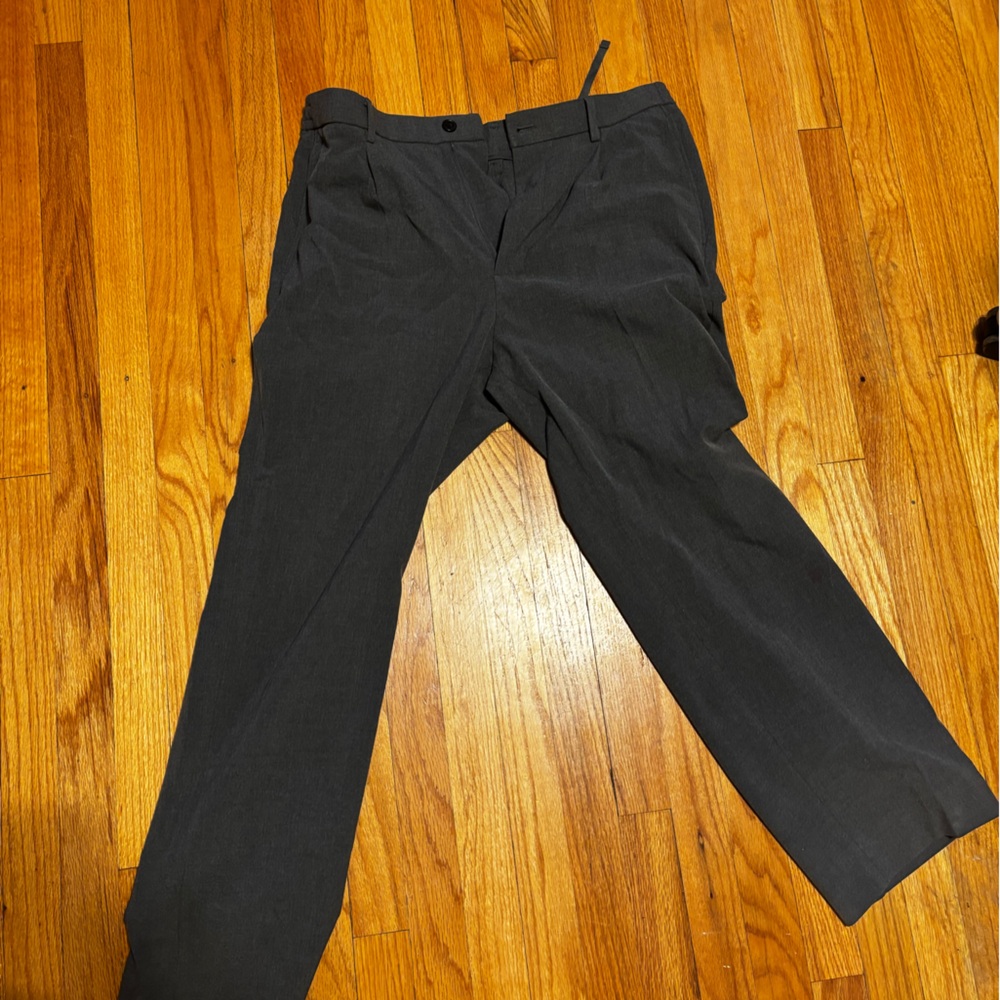 SET OF Men's Black and Gray UNIQLO Trousers - Picture 2 of 4